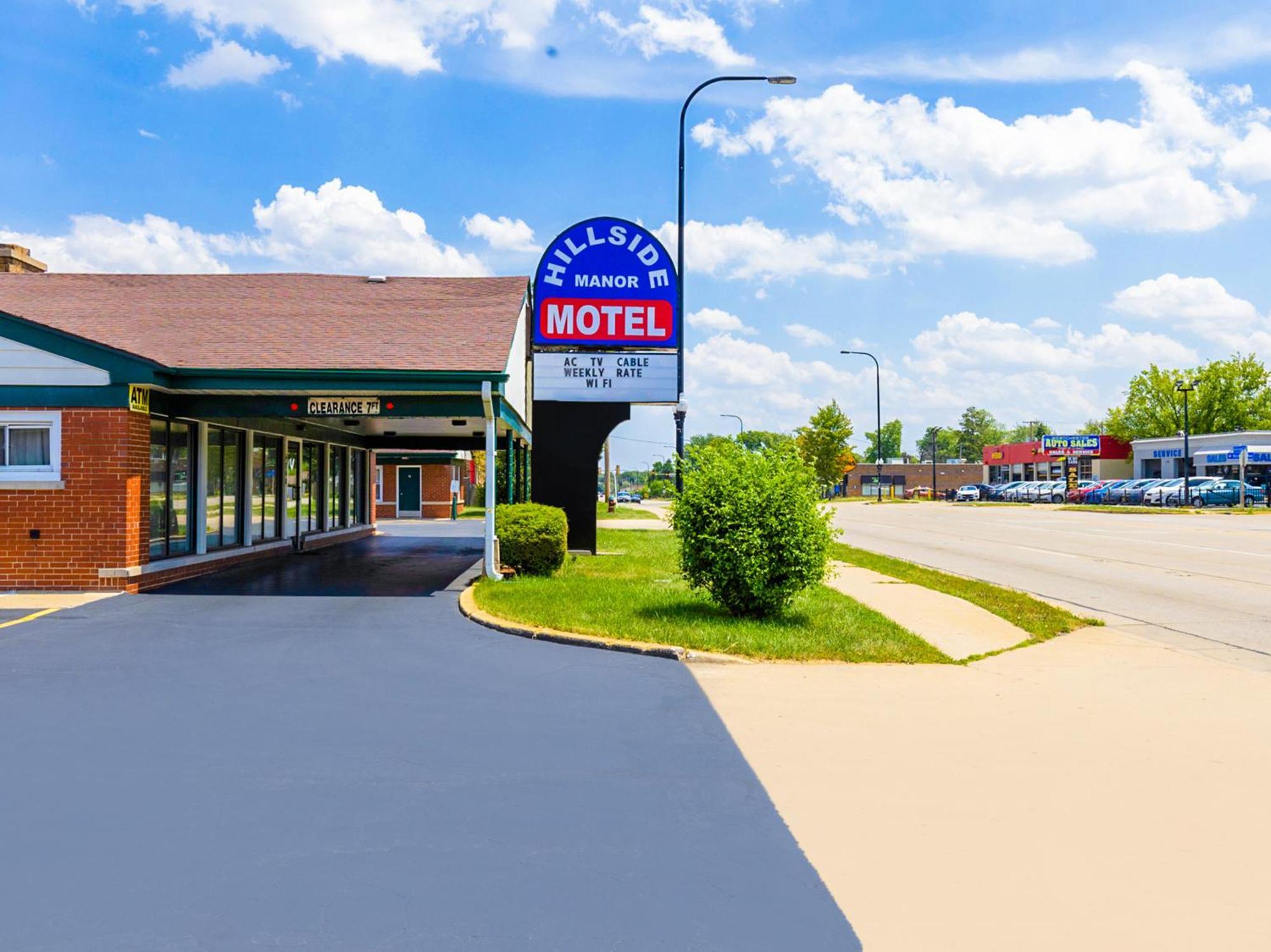 Manor Motel By Oyo Near Oak Brook Chicago Westchester Hillside Exteriér fotografie